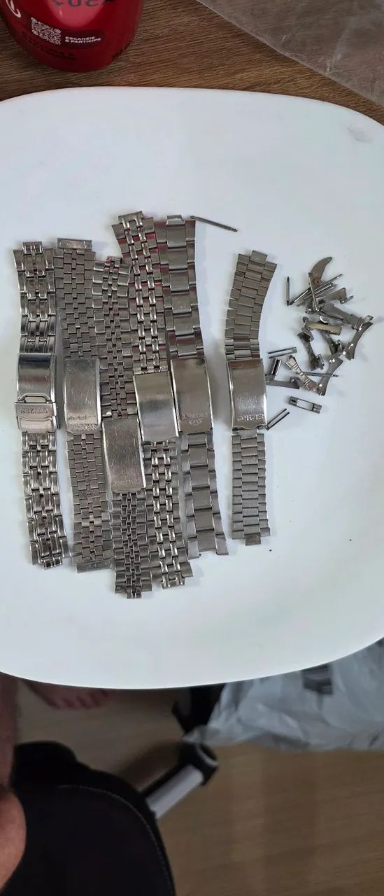 Lote de pulseiras para relogio  - Foto 2