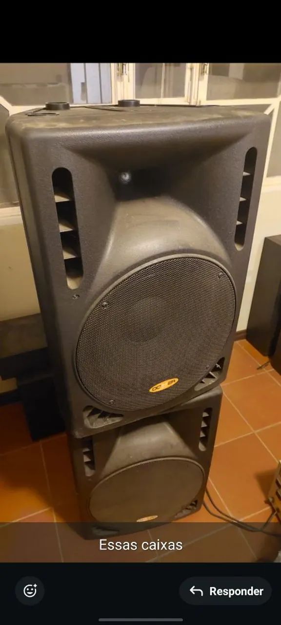 Vendo par de caixas de som potente - Foto 3