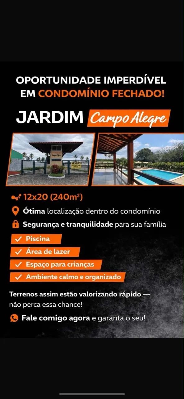 Repasse de terreno em Lagoa do Carro