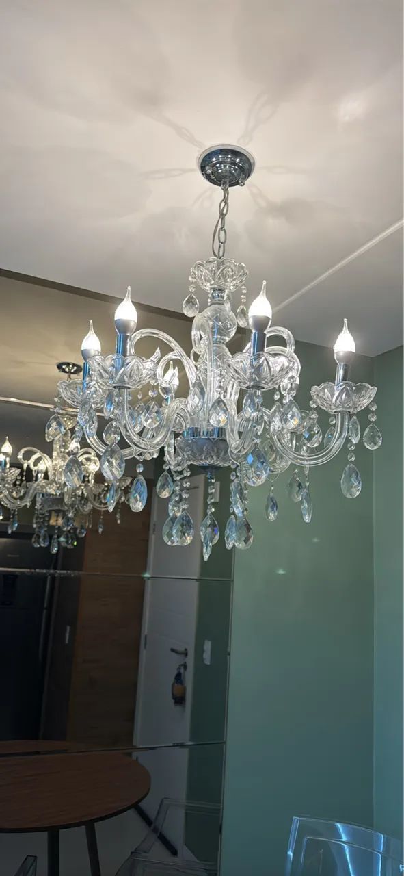 Lustre vidro cristal  - Foto 3