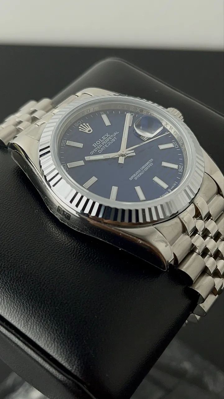 Relógio Rolex Datejust Blue  - Foto 4
