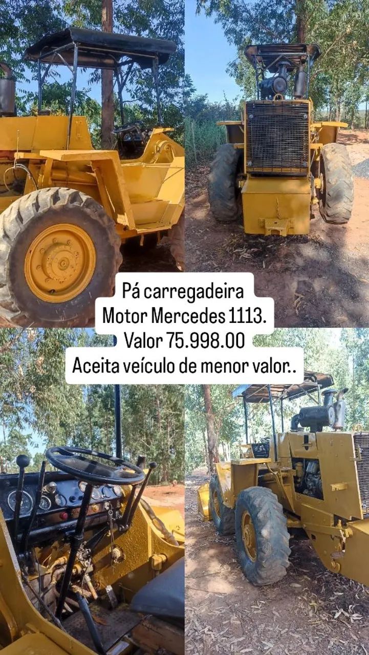 Pá carregadeira /Aceita veículo no.negocio !!!