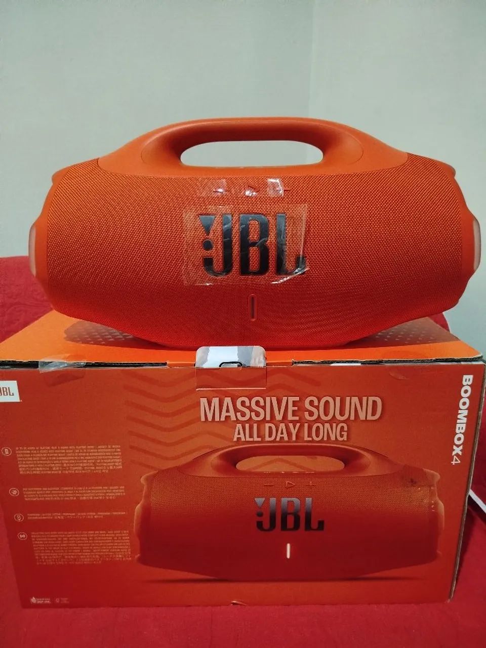 Jbl bombox 4 laranja 