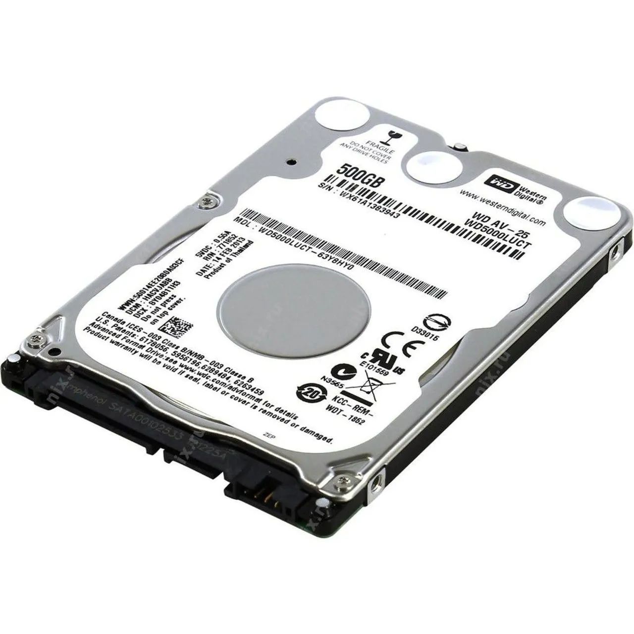 HD 500GB -  CADA UNIDADE - Sem