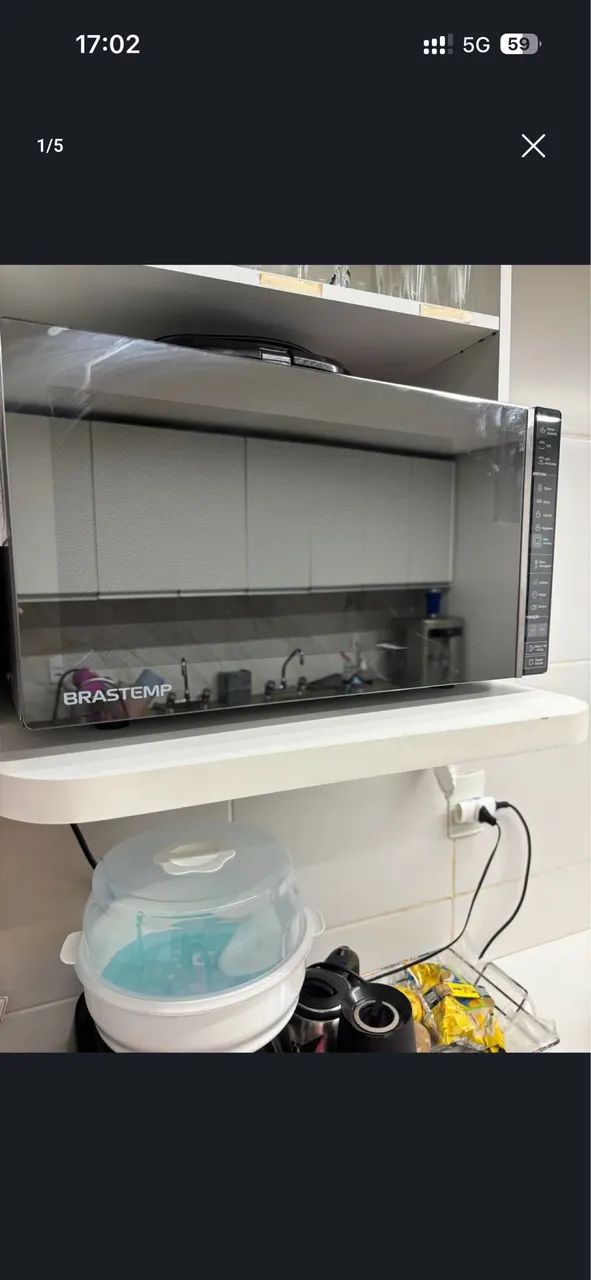Microondas Brastemp 32 L 110V - Foto 2