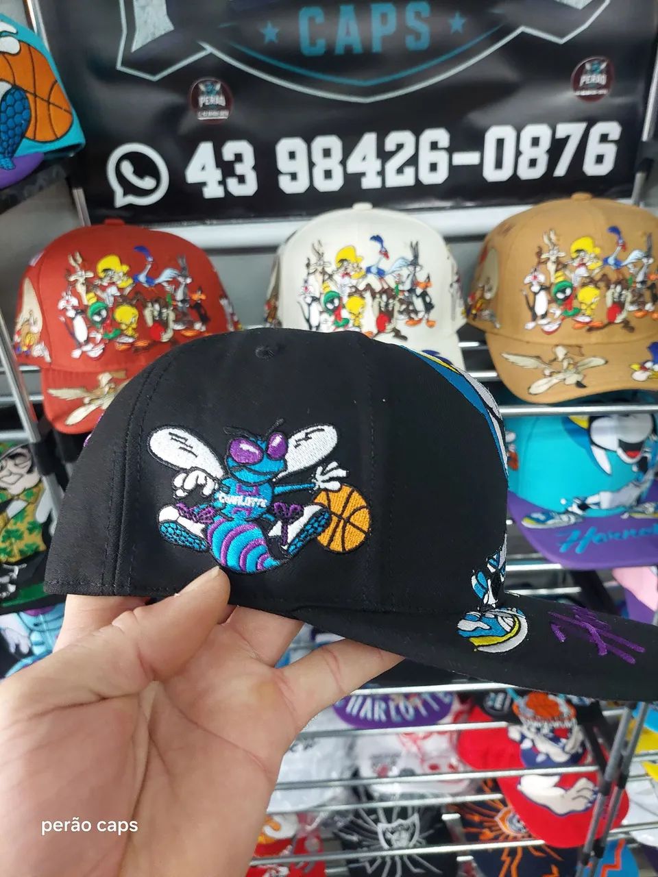 Boné Mickey charlotte hornets  - Foto 3