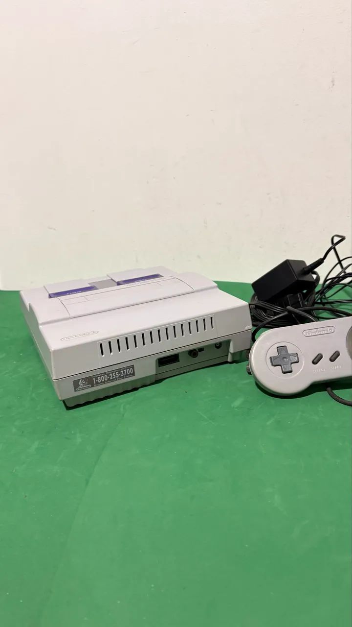 Console super nintendo snes super nes - Foto 4