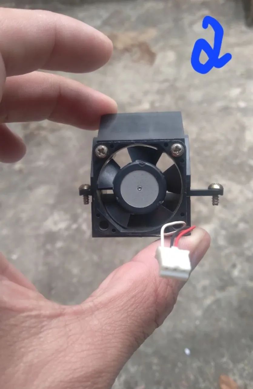 Cooler de dreamcast 3 pinos funcionando perfeitamente 
