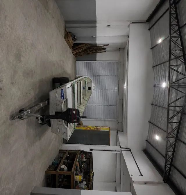 Barco de aluminio com motor e reboque  - Foto 2