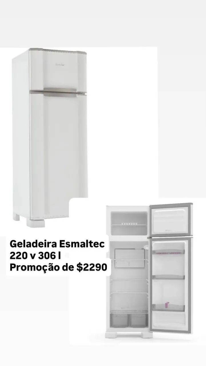 Geladeira Esmaltec 