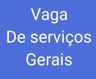 Serviços gerais 