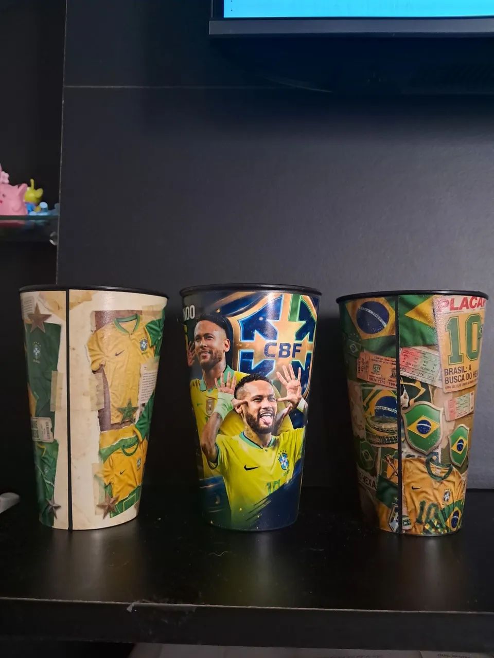 Copos da seleção brasileira  - Foto 3