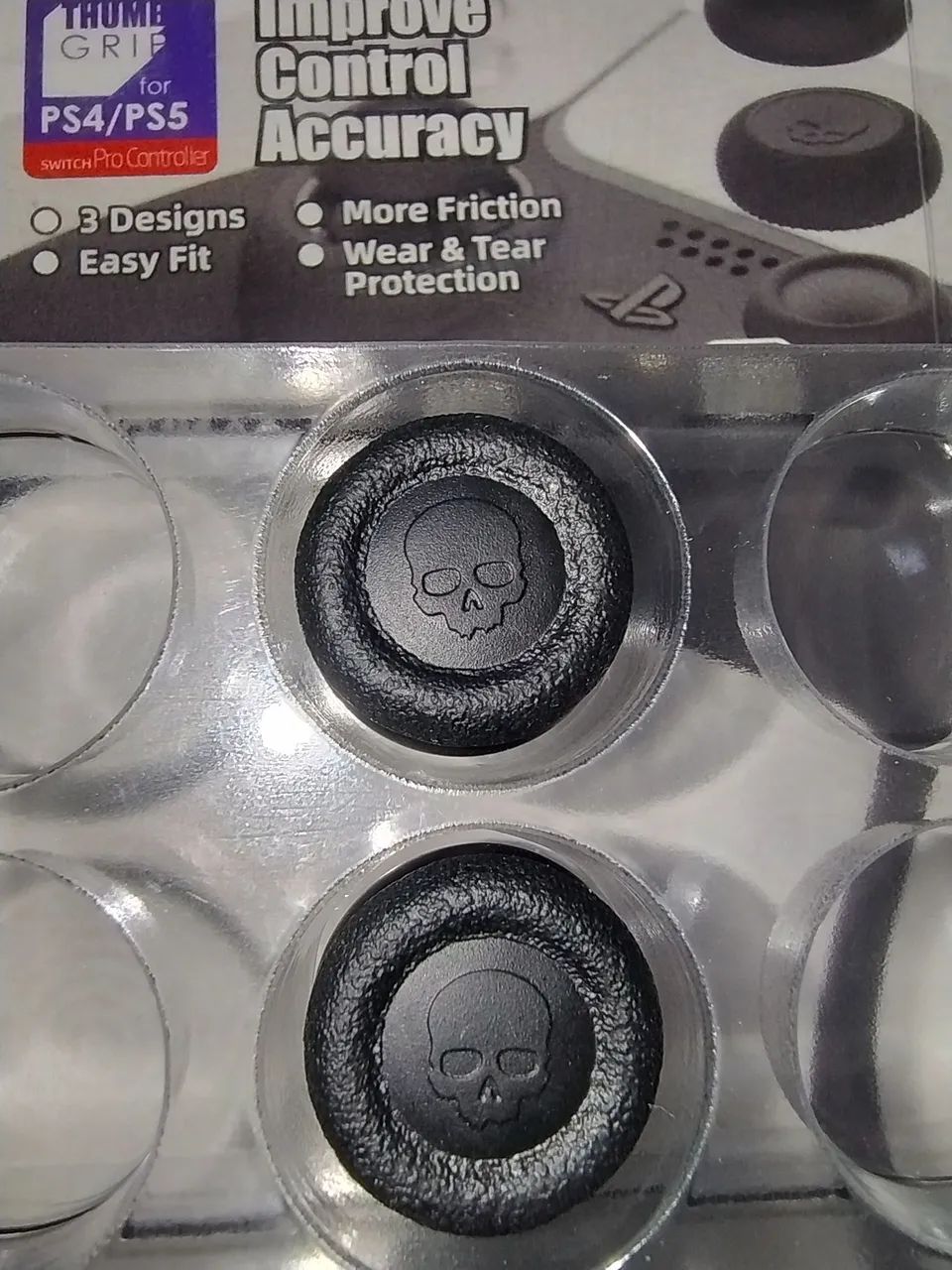 Grip Skull & Co. Preto FPS Master For Ps4/PS5/Switch ProController - Foto 2
