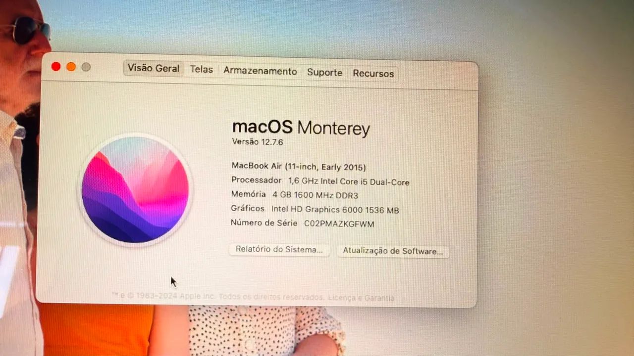 Macbook Air 11 Early 2015 - Foto 3
