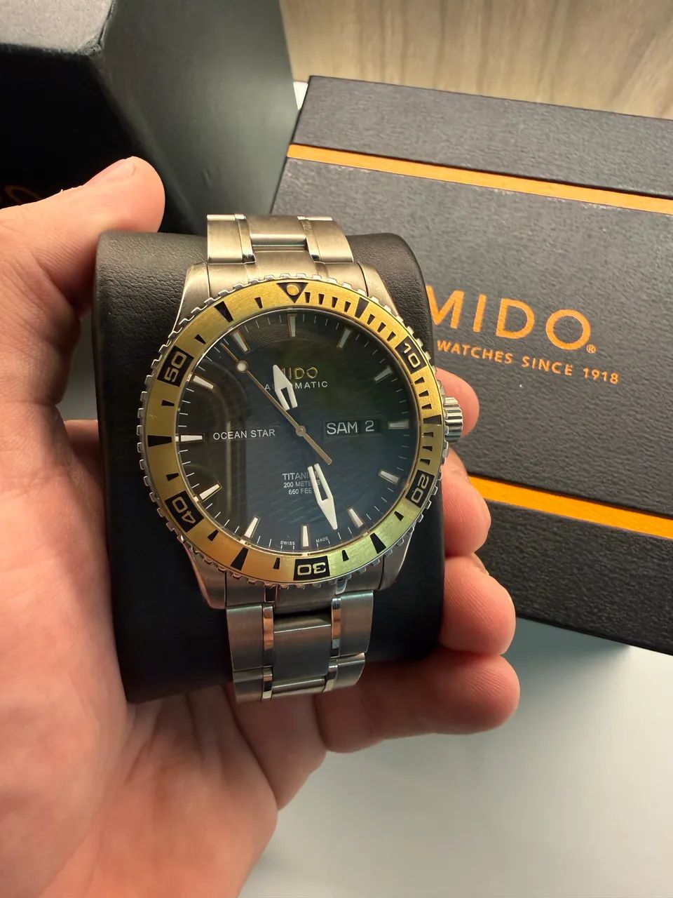 Relógio Mido Ocean Star Titanium - Foto 2