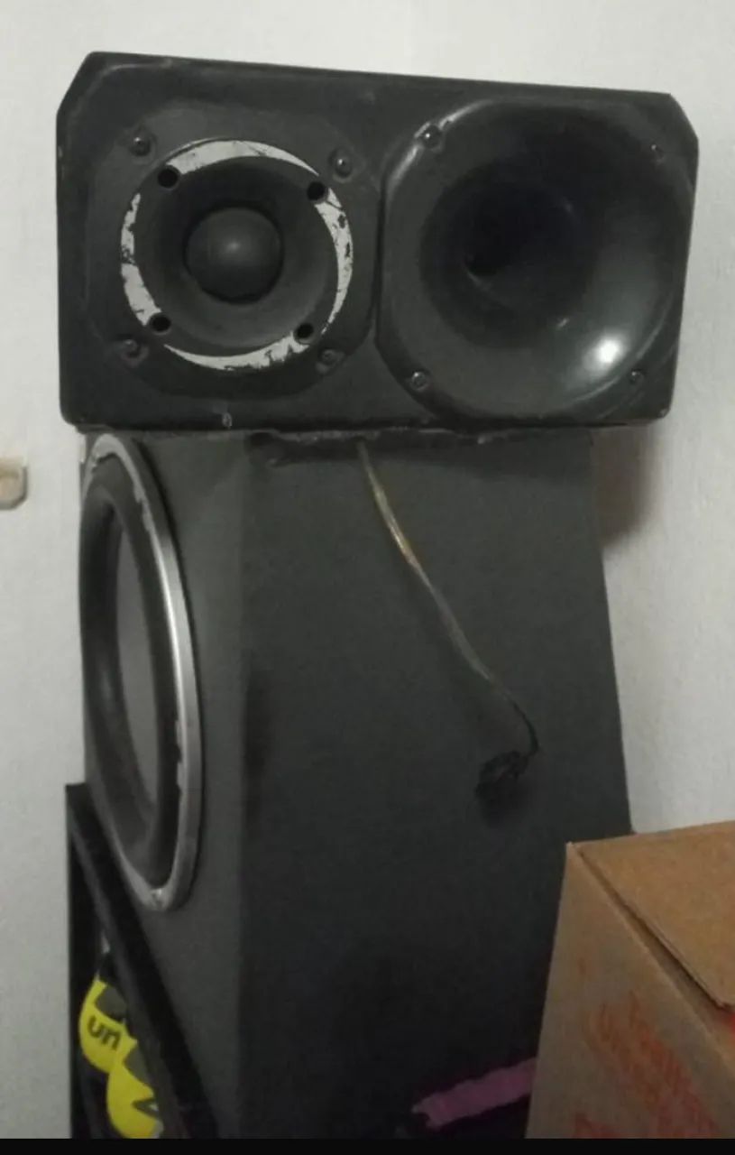 CAIXA TRIO COM MÓDULO TARAMPS 400 RMS - Foto 2