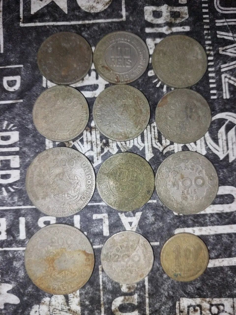 Moedas antigas réis cruzeiros - Foto 4