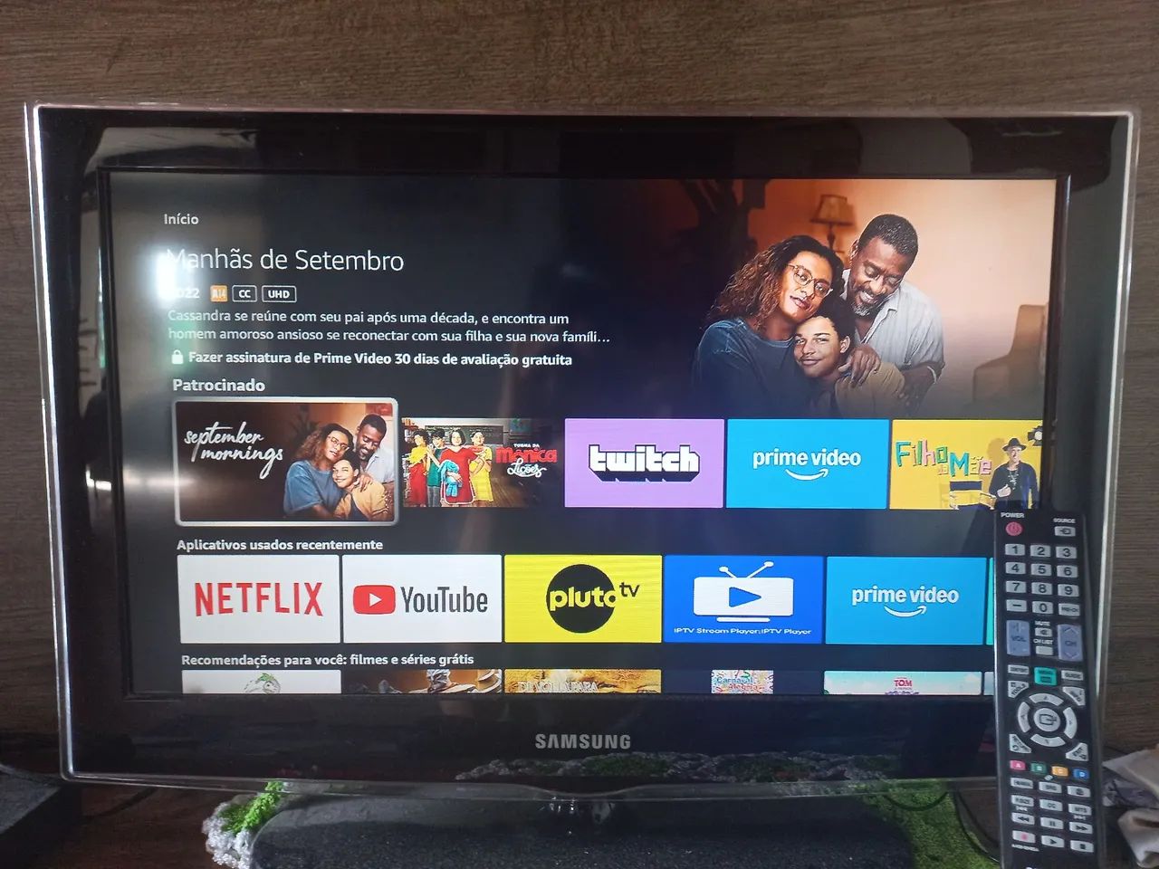 Tv Samsung 26 " não é smart  250 reais  - Foto 3