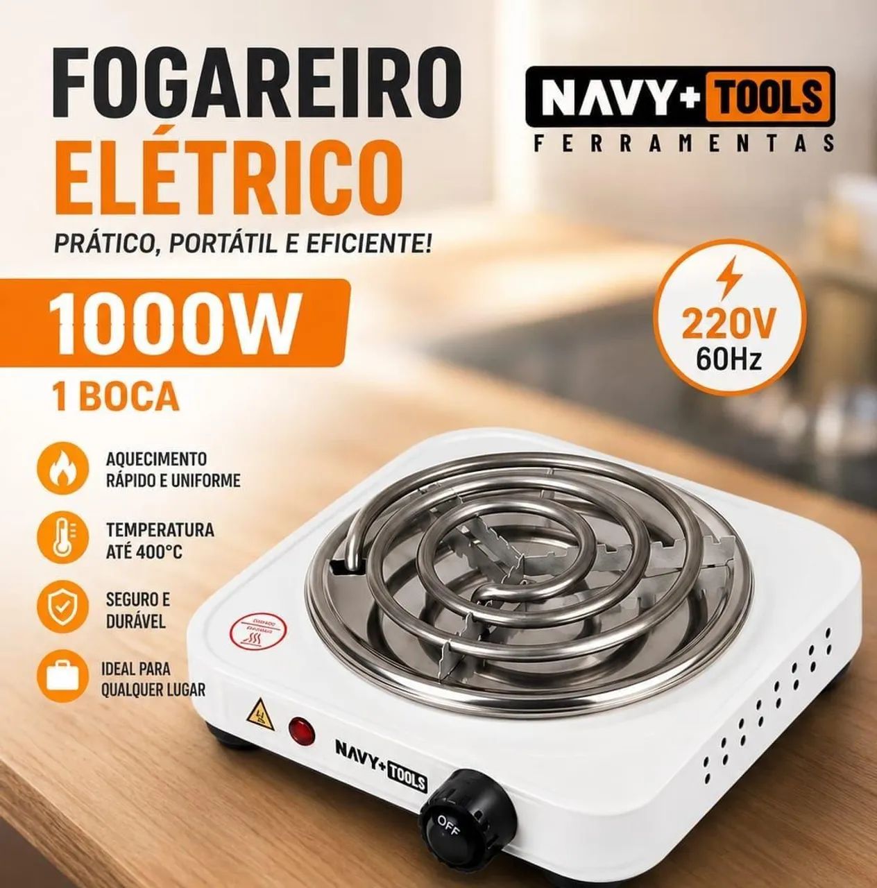 Fogareiro Elétrico 