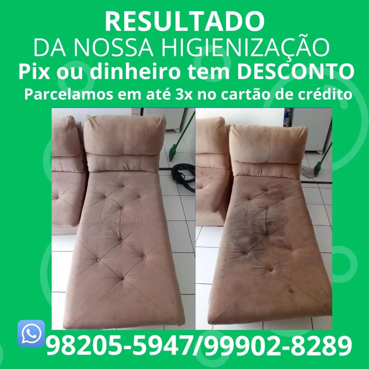 Lavagem a seco de sofá e cama  - Foto 4