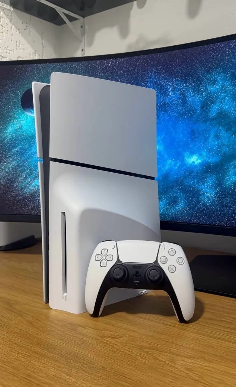PS5 SLIM COM DISCO 825GB - Foto 2