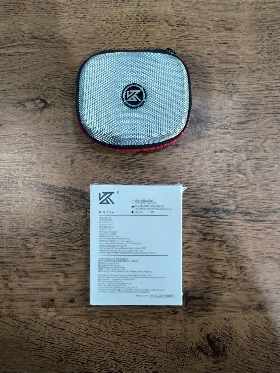 Fone Profissional KZ Castor Harman Versão Bass - Grátis Bag - Lacrado! - Foto 6