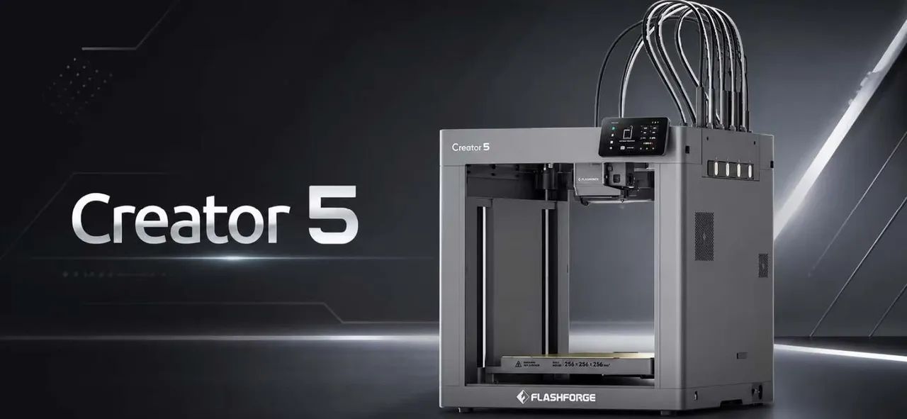 Impressora 3d FLASHFORGE creator 5 - Foto 3