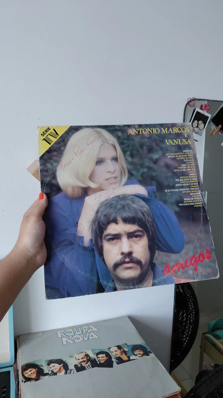 Disco Antônio Marcos e Vanusa LP