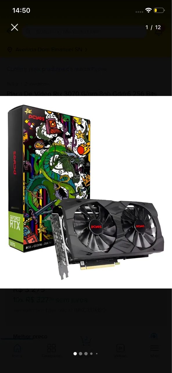 Placa de vídeo rtx 3070 - Foto 3