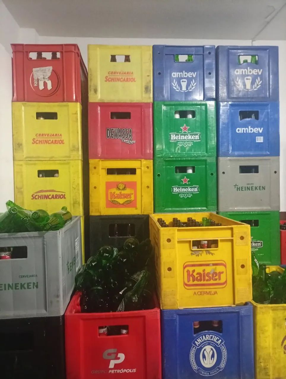 Caixa de Cerveja 600ml com vasilhame