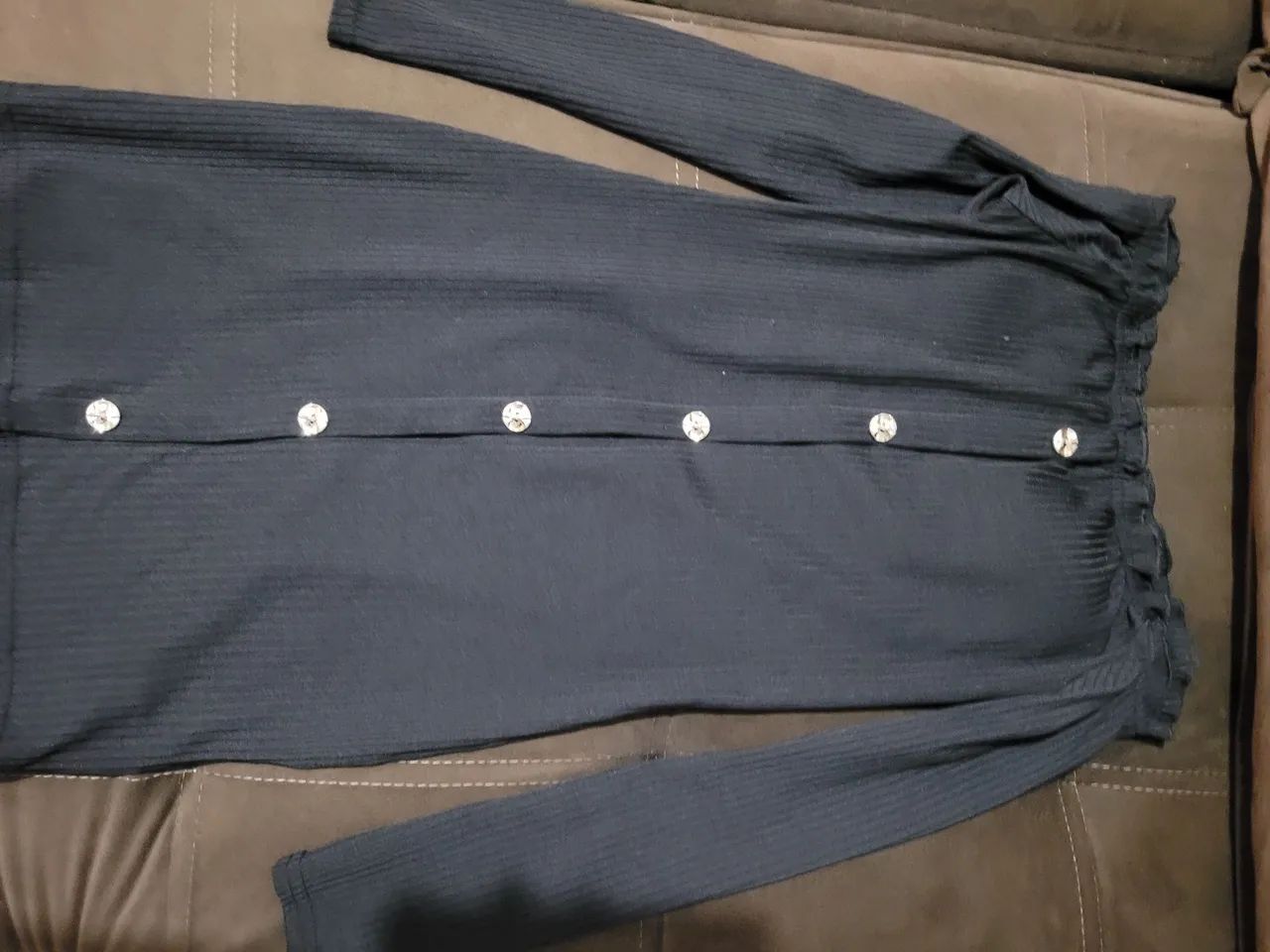 Vestido preto sem marca
