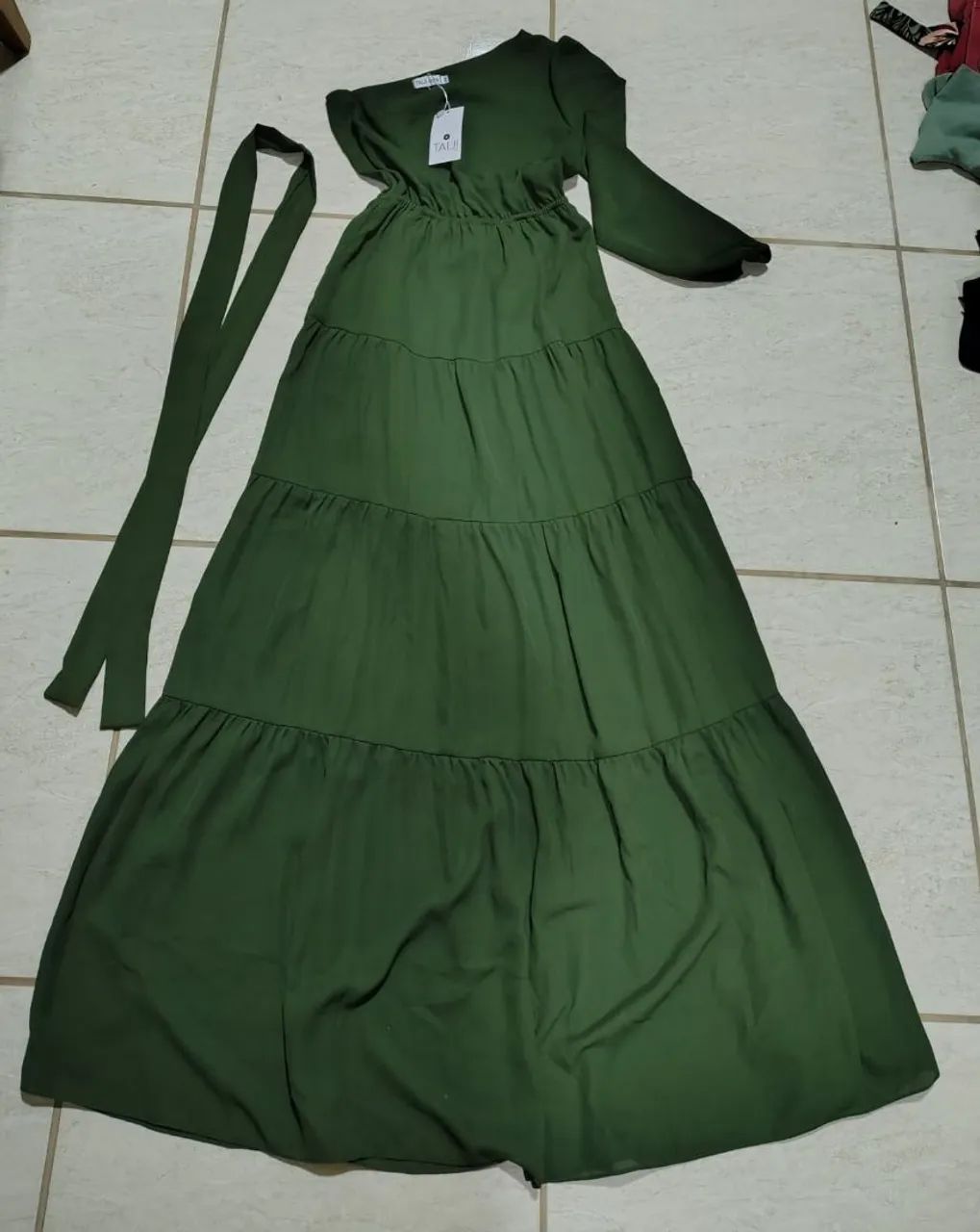 Vestido TAIJI (PP) (NOVO COM ETIQUETA) - Foto 3