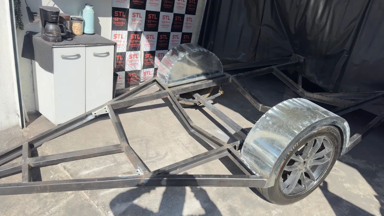 Estrutura chassis carretinha jet-ski  - Foto 4