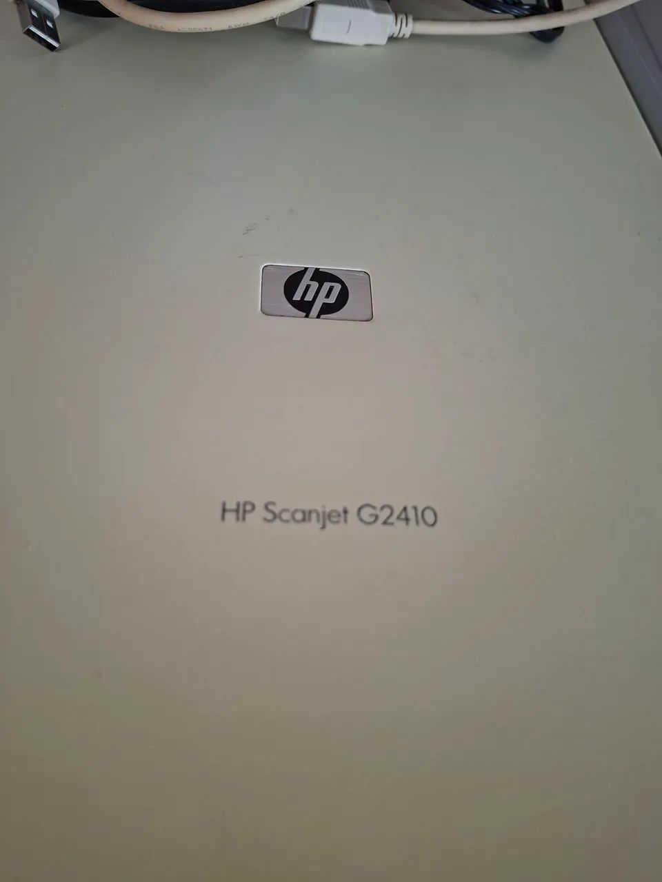 Scanner Hp Scanjet G2410  Com Fonte E Cabo Usb Original (Usado) - Foto 3