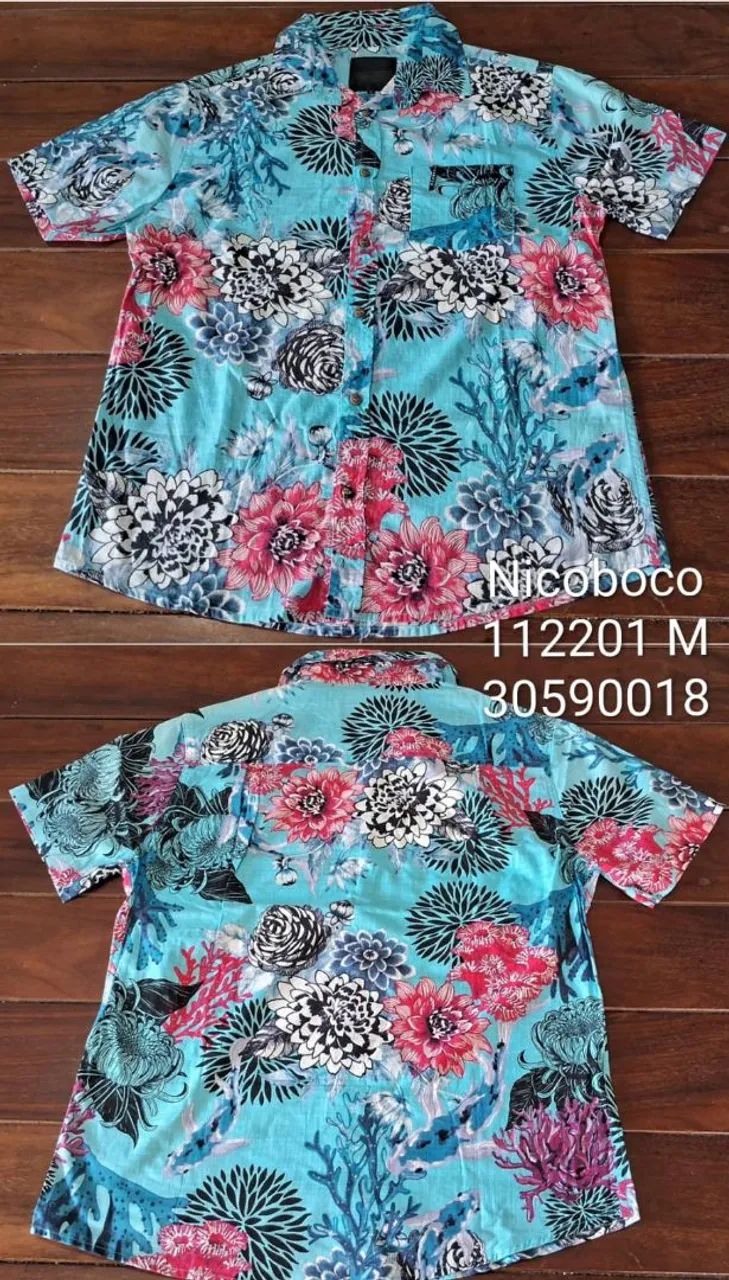 Camisa Original Nicoboco Tecido c/ Botão  - Foto 3