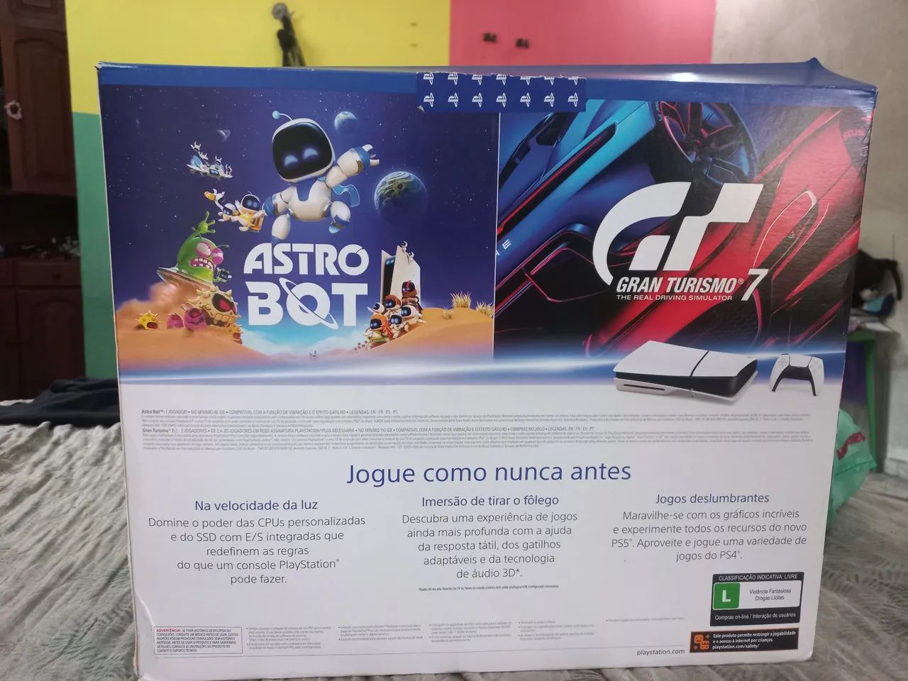 PS5 Slim de 1TB, com leitor de disco. - Foto 4