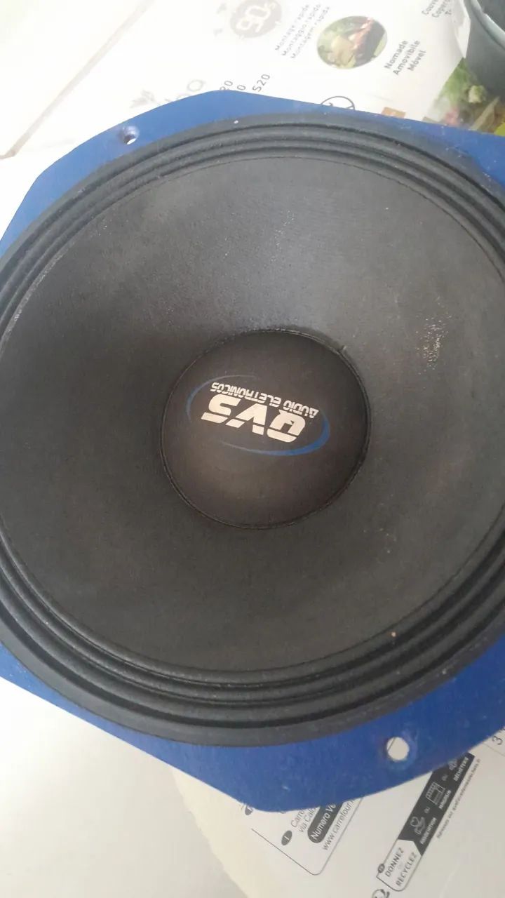 Vendo médio QVS de 10 polegadas todo original 