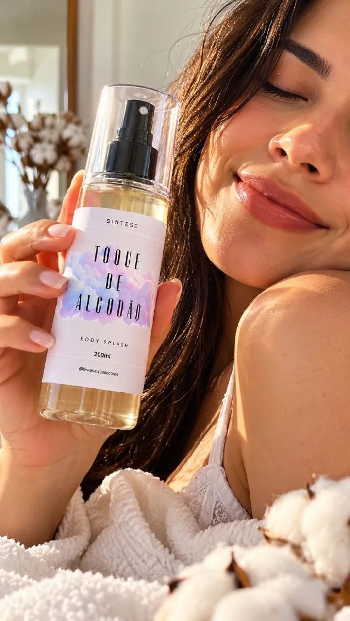 BODY SPLASH TOQUE DE ALGODÃO 200ML - Foto 5