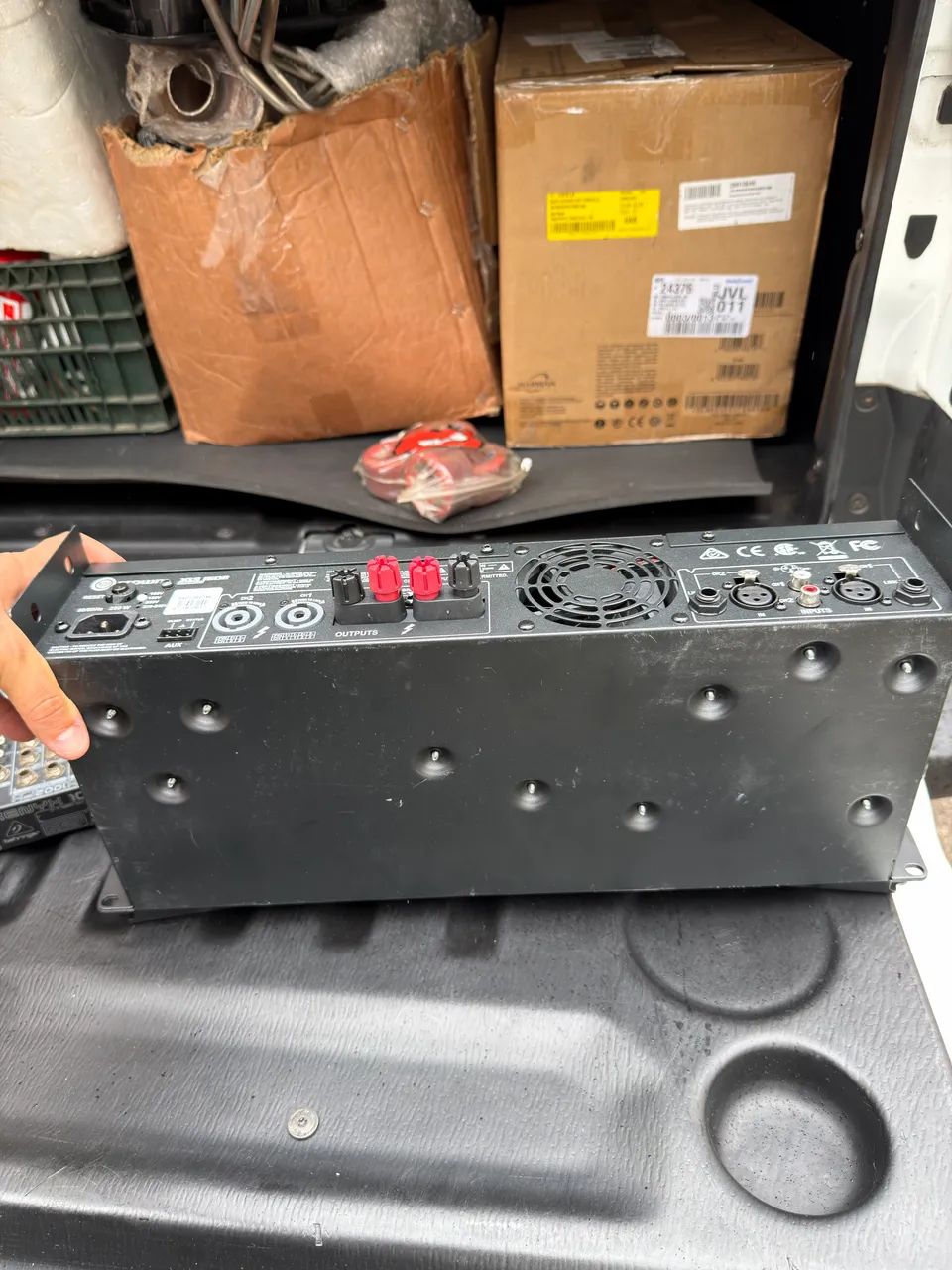 Amplificador xls1502 e mesa xenyx1002fx - Foto 5