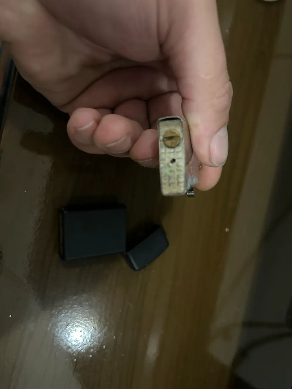 Zippo Slim Preto Fosco  - Foto 5