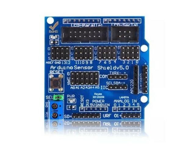 COD-AM146 Módulo Sensor Shield V5.0 Arduino Automação Robotica