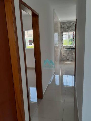 Casas sobrepostas, entradas individuais e quintal individual no vitória vale - Foto 6
