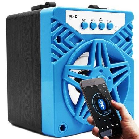 Caixa De Som Original SPK-01 Bluetooth Fm Sd Android iOS Música