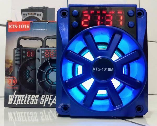 Caixa De Som Altomex Visor LCD Alarme Bluetooth Android iOS Música