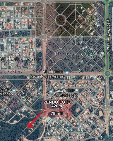 Lote na 607 sul com 420 metros - Foto 2