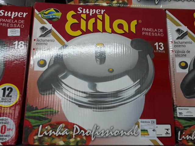 Panela de Pressão 13lts sem cabo Profissional Eirilar