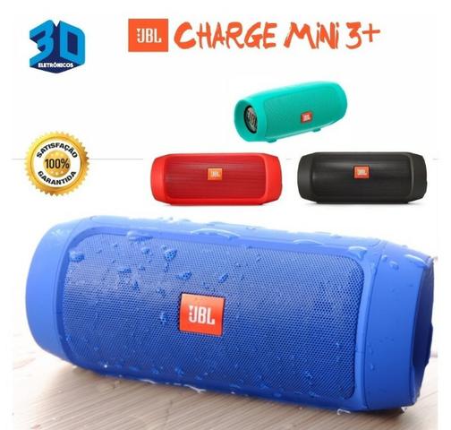 Caixa De Som MINI charge 3 JBL Bluetooth Fm Sd Android iOS Música