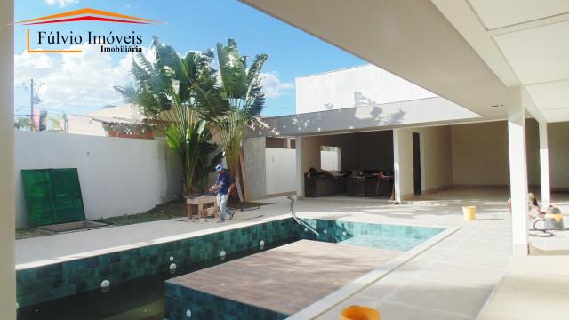Exuberante casa moderna, 04 quartos, Vereda da Cruz. Proposta em conceito aberto, com hall - Foto 17
