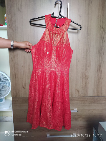 olx vestido vermelho