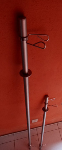 Barras para halteres, supino,agachamento, treino musculaçao academia - Foto 5